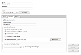 Stay ahead of any configuration changes